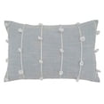 thumbnail image 6 of Fennco Styles Knotted Line Design Decorative Throw Pillow – Light Blue Cushion for Home, Couch, Bedroom, Living Room and Office Décor, 6 of 7