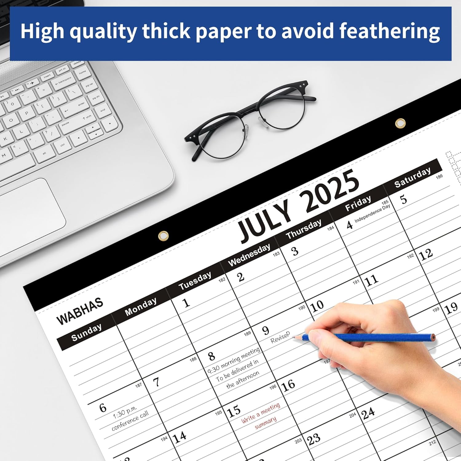 Calendrier De Bureau 2025-2026 - Calendrier 2025-2026 De Juillet 2025 à