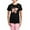 With Pink Camo Pant, variant on CafePress - Happy Pig Pajamas - Women's Short Sleeve Print T-Shirt and Pants Dark Cotton Pajama Set