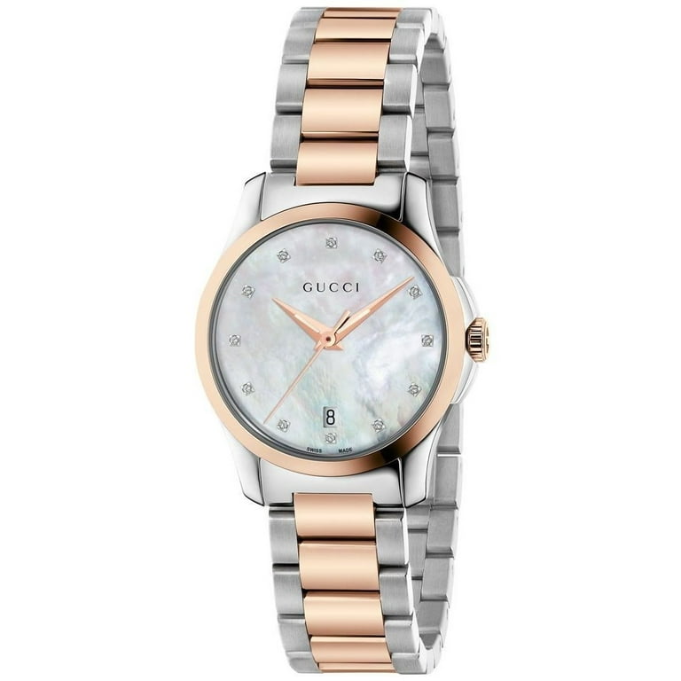 Gucci Women s G Timeless 500 Quartz Sapphire Crystal 27mm Watch