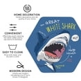 thumbnail image 4 of Balery 4 Pcs Great White Sharkleather Coasters Set, Drink Table Cup Coasters For Living Room Kitchen Coffee Decor, 4 of 9