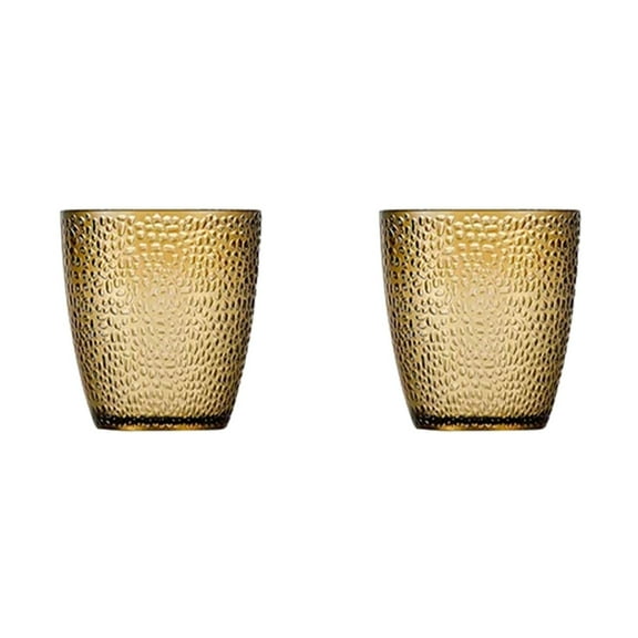 2PCS Unbreakable Acrylic Drinking Glasses - Clear Tumblers for , Juice & Cocktails, Shatterproof & Fall-Proof Bar Glasses for Restaurant, Home, Party - Stackable & Dishwasher Safe