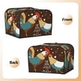 thumbnail image 6 of Cauagu Rooster And Chicken for 4 Slice Toaster Cover (11.4''×7.9''×7.5'') Bread Machine Cover Toaster Protector Kitchen Appliance Dust Cover, 6 of 7