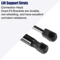 thumbnail image 3 of Unique Bargains 2pcs Rear Tailgate Lift Support Gas Struts Gas Spring Shock for Dodge Challenger 2008-2018 Black, 3 of 6