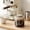 White471, variant on Glass Storage Jar, Airtight Push Top Container, Borosilicate Food Canister for Coffee Tea Beans Dried Fruit Pantry Use
