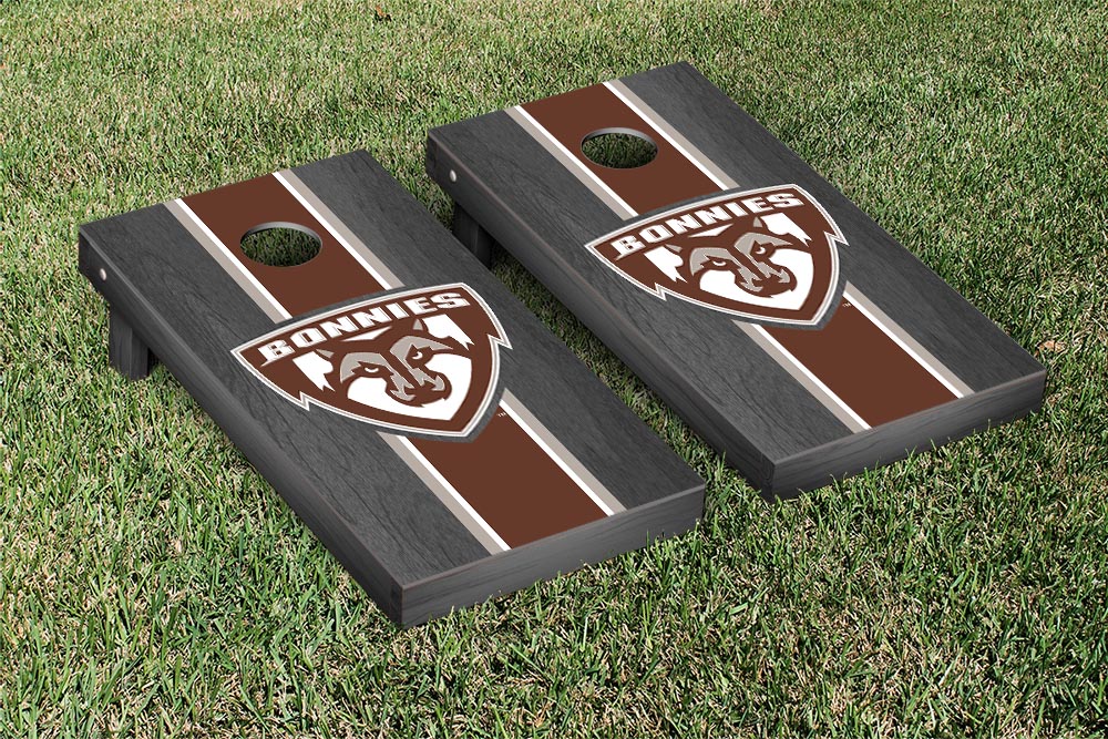 Saint Bonaventure Bonnies Victory Tailgate NCAA Collegiate Regulation Cornhole Game Bag Set 8 Bags Included, Corn-Filled