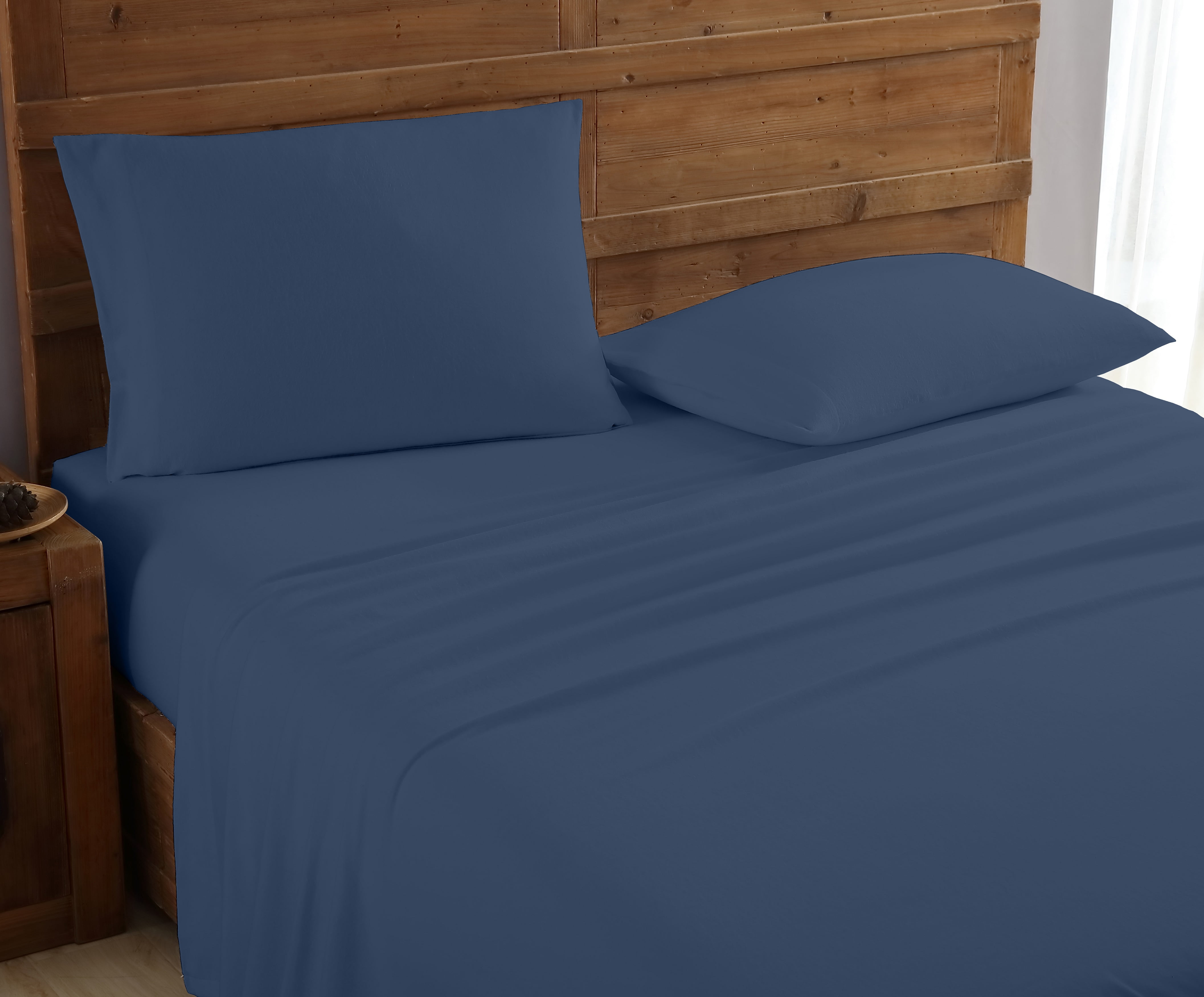 Dark Blue, King Luxury Hotel Quality King 4-Piece Bed Sheets Set with Deep Pockets BedStory Bed Sheets Set Hypoallergenic Super Soft Brushed Bedding Sheets-Wrinkle/Fade/Stain Resistant