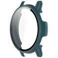 thumbnail image 2 of Funda protectora para reloj Garmin Vivoactive/Garmin Active 5 con pantalla de vidrio templado, estilo D, otros modelos de relojes inteligentes, color verde, 2 of 5