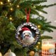 thumbnail image 4 of Wmhnj Adornos navideños de madera con animales sonrientes con gorros de Pap Noel para una decoracin festiva., 4 of 9