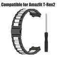 thumbnail image 1 of Solid Stainless Steel Strap Compatible For  T-Rex2 Replacement Straps Metal Watch Band, 1 of 6