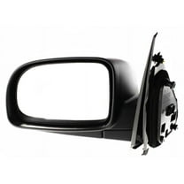 Mirror Compatible With 2007-2009 Hyundai Santa Fe Left Driver Side Textured Black Kool-Vue