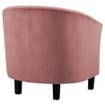 thumbnail image 5 of Modway Prospect Channel Tufted 3 Piece Performance Velvet Set in Dusty Rose, 5 of 6