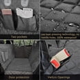thumbnail image 5 of 100% Waterproof Dog Car Seat Cover, Dog Seat Cover With Side Wings, Rear Pet Seat Cover-black, Hammock Convertible, 5 of 5