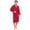 Maroon, variant on Skylinewears Men’s Luxury Robe 100% Cotton Terry Robe Shawl Collar Kimono Bathrobe Spa Robe Lightweight Soft Sleepwear Shower Robe Gowns for Men