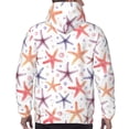 thumbnail image 7 of Goofa Starfish 1 for Men's Hooded Sweatshirt - Lightweight Pullover Hoodie with Kangaroo Pocket, Perfect for Everyday Wear-X-Large, 7 of 7
