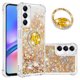 thumbnail image 1 of Funda para Samsung Galaxy A05S con Brillo Líquido Flotante, Purpurina, Parachoques y Anillo Giratorio Soporte, 1 of 5