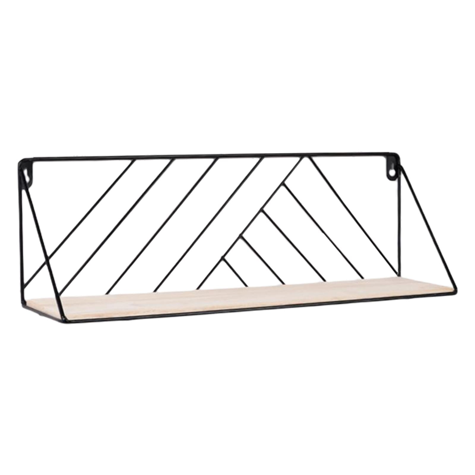 Floating Shelves.Natural Bamboo Wall Shelf Wall Mounted Shelves.Wall