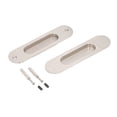thumbnail image 1 of Door Finger Flush Pull Set,Sliding Door Handles Set Sliding Door Finger Pull Sliding Door Pullwith Screws Compact and Lightweight, 1 of 8