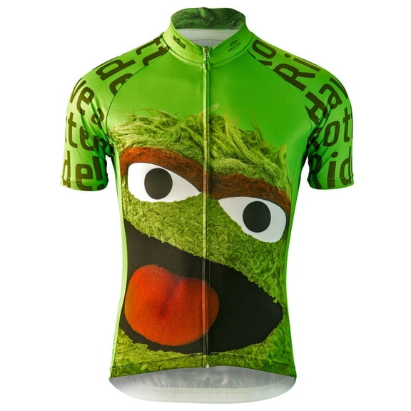 2015 Men's Oscar the Grouch Cycling Jersey - SSOG-M