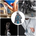 thumbnail image 4 of Dream Apparel Motorcycle Bell for Biker Good Luck Riding Bells with Hanger Motorcycle Accessory or Keychain for Luck Rider Gift, 4 of 7
