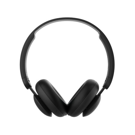 onn. Wireless Bluetooth On-Ear Headphones - Black