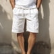 thumbnail image 2 of Ceisia Men's Plaid Lounge Pants | Soft & Stretchable Pajama Bottoms with Drawstring Elastic Waist and Side Pockets White XXL Gift, 2 of 4