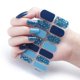 thumbnail image 4 of Pegatinas de uñas negras 3D, cubierta completa, pegatinas brillantes para decoración de uñas, autoadhesivas para manicura, 4 of 4