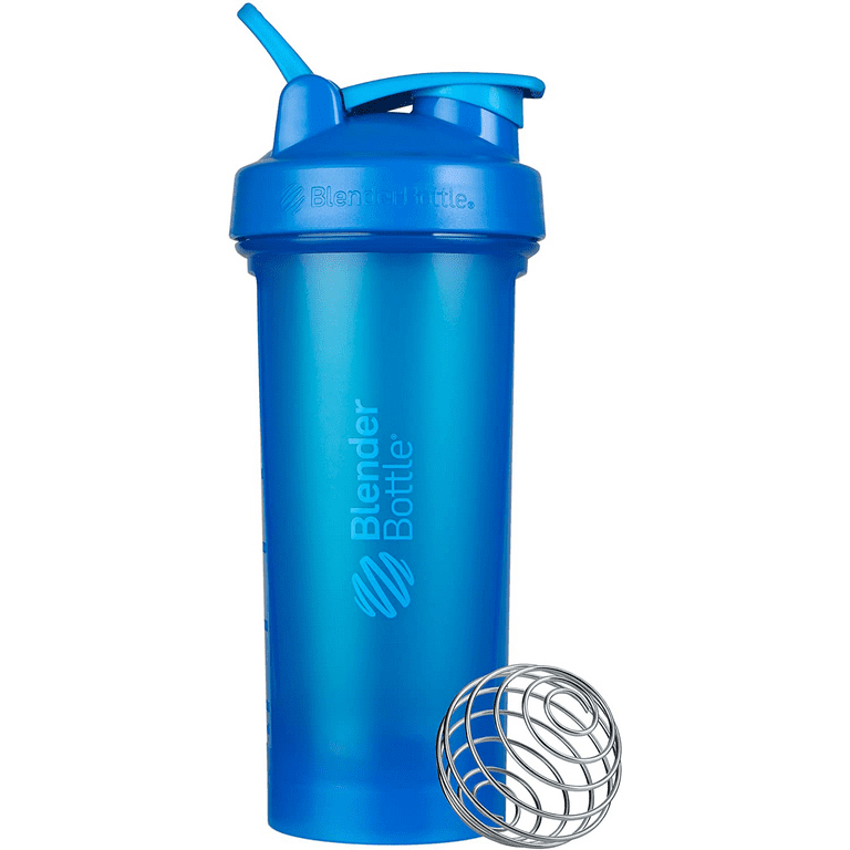 Classic Shaker Bottle Perfect for Protein Shakes and Pre Workout 20 Ounce  Black 847280029006