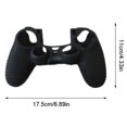 thumbnail image 4 of PS4 Controller Skin Grip Cover Case Set Protector de silicona suave Gel Goma Shell Antideslizante Thumb Stick Caps para Playstation 4 Controller Gaming Gamepad Adepaton 2033315-25, 4 of 9