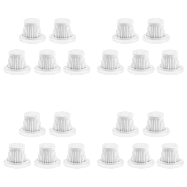 5 Uds Filtro Aspiradora Coche Reutilizable Portátil Accesorios para Aspiradoras