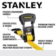 thumbnail image 2 of Tirantes de trinquete STANLEY S10204, 1,25 cm x 5 m, 454 kg, carga segura, paquete de 4, 2 of 7