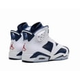 thumbnail image 5 of Ni - ke Ni - ke Air Jordan 6 Retro Olympic Midnight Navy White Shoe CT8529-164 Men Sz 9-13, 5 of 5