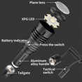 thumbnail image 4 of Linterna Linterna LED 500LM Camping Lámpara USB Recargable Senderismo Camping Accesorios Ndcxsfigh Para Estrenar, 4 of 8