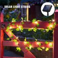 thumbnail image 1 of Luces de hadas solares Luz decorativa LED para césped de jardín de Navidad (20L) DQrwqpou Para Estrenar, 1 of 5