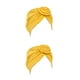 thumbnail image 3 of Sonducket Paquete de 1 turbante africano concéntrico, gorro preatado, elegante, atractivo, alto elástico, ajustable, para la cabeza Type1 NO1, 3 of 6