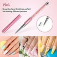 Beetles Gel Polish Nail Art Liner Brushes 5Pcs Painting Art Design Pen