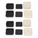 thumbnail image 2 of Juego de 8 elevadores de cama de cobertura completa, elevadores de muebles apilables a prueba de golpes para refrigerador, lavadora, Base, mesas y sillas, 2 of 14