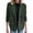 Army Green, variant on FRSASU Women's Fall Winter Jacket Fashion Solid Color Coat Women's Clothing Long Sleeve Casual Coat Khaki XL(XL)