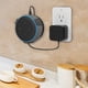 thumbnail image 4 of Bearachild Soporte de altavoz inteligente para sala de estar y dormitorio, accesorio de soporte colgante para montaje en pared, piezas de repuesto para Home Cables de audio/vídeo Negro 1 pieza, 4 of 6