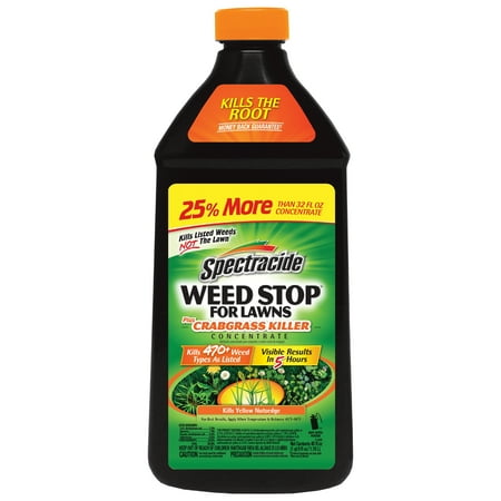Spectracide Weed Stop For Lawns Plus Crabgrass Killer Concentrate, 40-fl