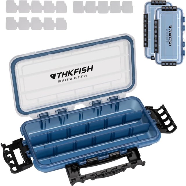 Fishing Tackle Box,3400/3500 Tackle Tray Floating Fishing Lure Box Storage Organizer Small Waterproof Tackle Box with Adjustable Dividers,Sun-proof