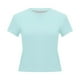 thumbnail image 5 of Camiseta de manga corta ajustada y moderna para mujer: corte ajustado y sexy, versátil con vaqueros/pantalones cortos, tejido suave para el verano, talla real, lavado en frío., 5 of 6