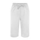 thumbnail image 3 of WILLBEST Pantalones Casuales de Verano para Mujer, Pantalones Cortos de Lino con Cordón y Abertura Lateral para Playa y Uso Diario. Chica, 3 of 4