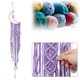 thumbnail image 1 of Atrapasueños de luna, 1 pieza, estilo bohemio, para colgar en la pared, de macramé, con luz para sala de estar y dormitorio., 1 of 8