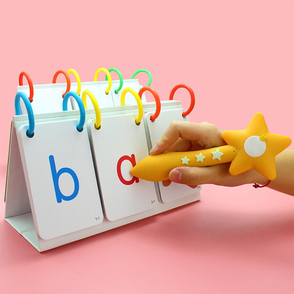 66Pcs Kids Sight Words Phonics Alphabets Flashcards Calendar Learning Education 