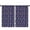 DarkBlue Dinosaurs Pattern-1, variant on Blackout Kids Curtains,DarkBlue Dinosaurs with Shapes Pattern Childrens Insulated Curtains Set Of 2,Bedroom Essentials,Toddler Room Decor 42"x54"