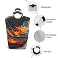 thumbnail image 3 of Salouo Dynamic Fire Bird Art for Dirty Clothes Hamper,Extra Large Hamper Basket Bin 1-Pack Big Laundry Baskets with Handles Laundry Hampers Fits for Bedroom & Living Room, 3 of 5