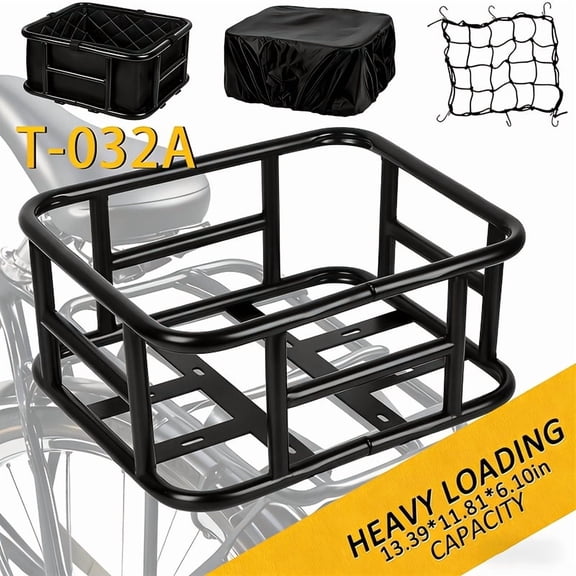 Zhouguangjun Heavy Duty Bicycle Rear Basket A
