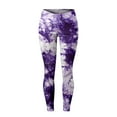 thumbnail image 4 of Women's Leggings Soft Yoga Pant Purple XXL, 4 of 6