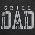 thumbnail image 2 of Mens Funny T Shirts Grill Dad Sarcastic Fathers Day Tee For Men Graphic Tees, 2 of 9